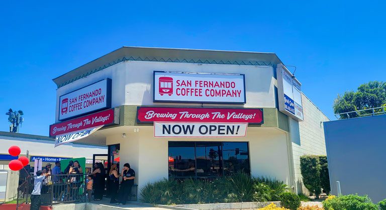 San Fernando Coffee Grand Opening Van Nuys