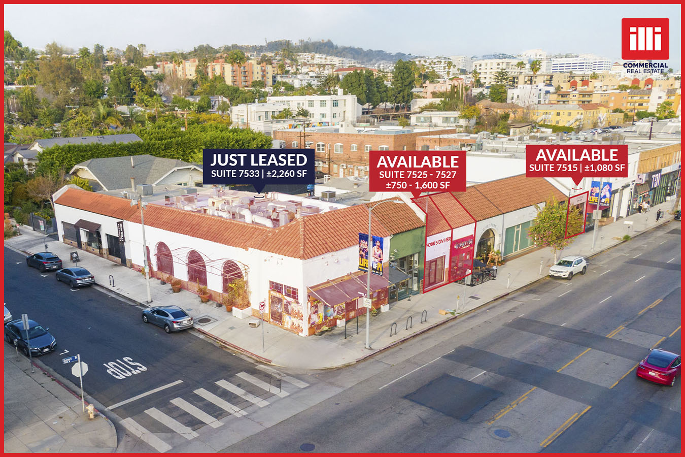 7507-7515 W. Sunset Blvd for Lease